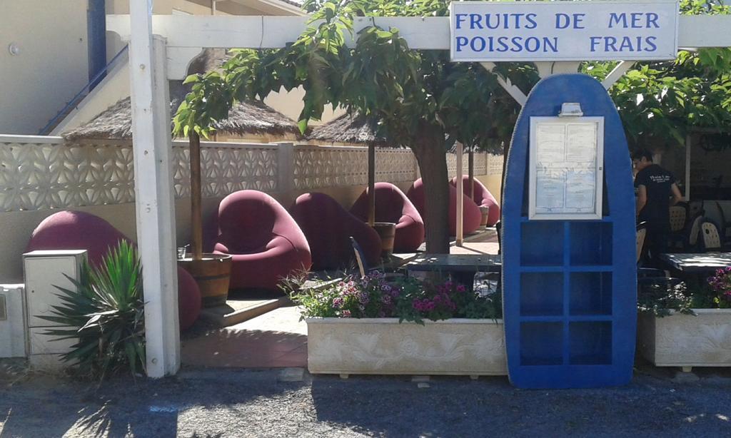 Hotel De La Mer Le Barcarès Exteriör bild